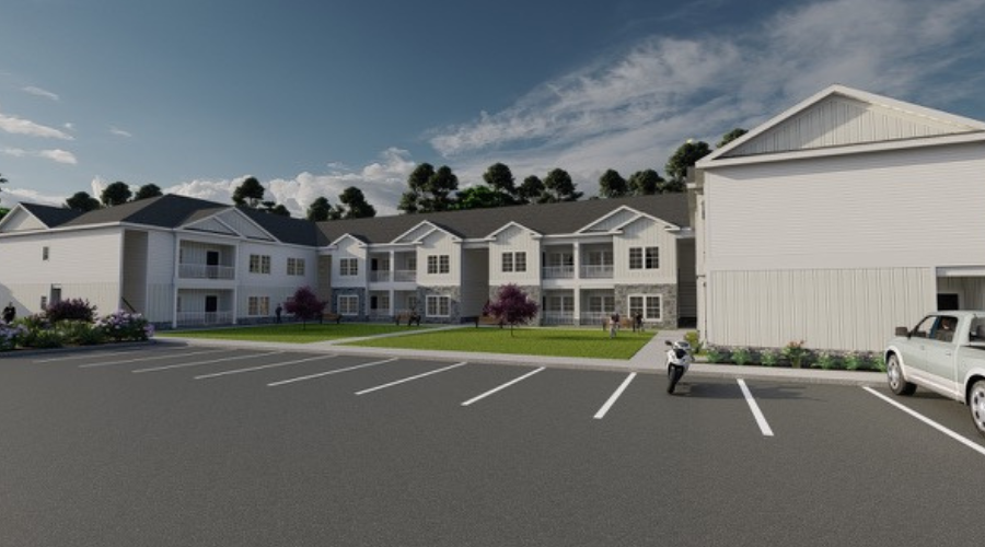 multifamily project in grovetown by collective construction