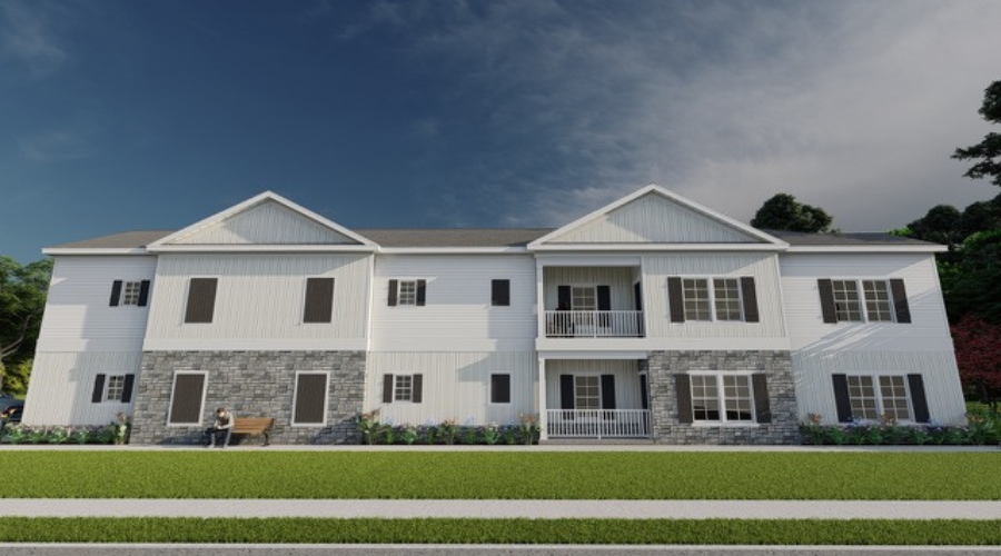 multifamily project in grovetown by collective construction